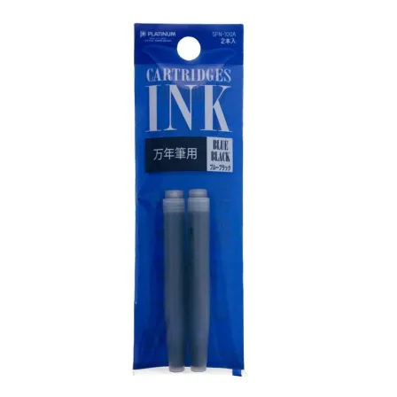 جوهر فشنگی سرمه‌ای 2 عددی PLATINUM Dye Ink SPN-100