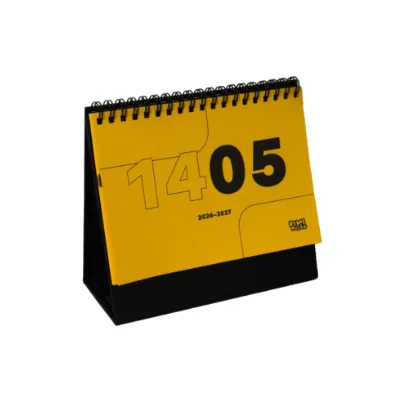 تقویم رومیزی 1405 متوسط رنگی Kiwi Note