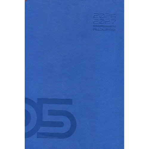سررسید 1405 آبی (1 روزه ترمو رقعی شومیز pill)