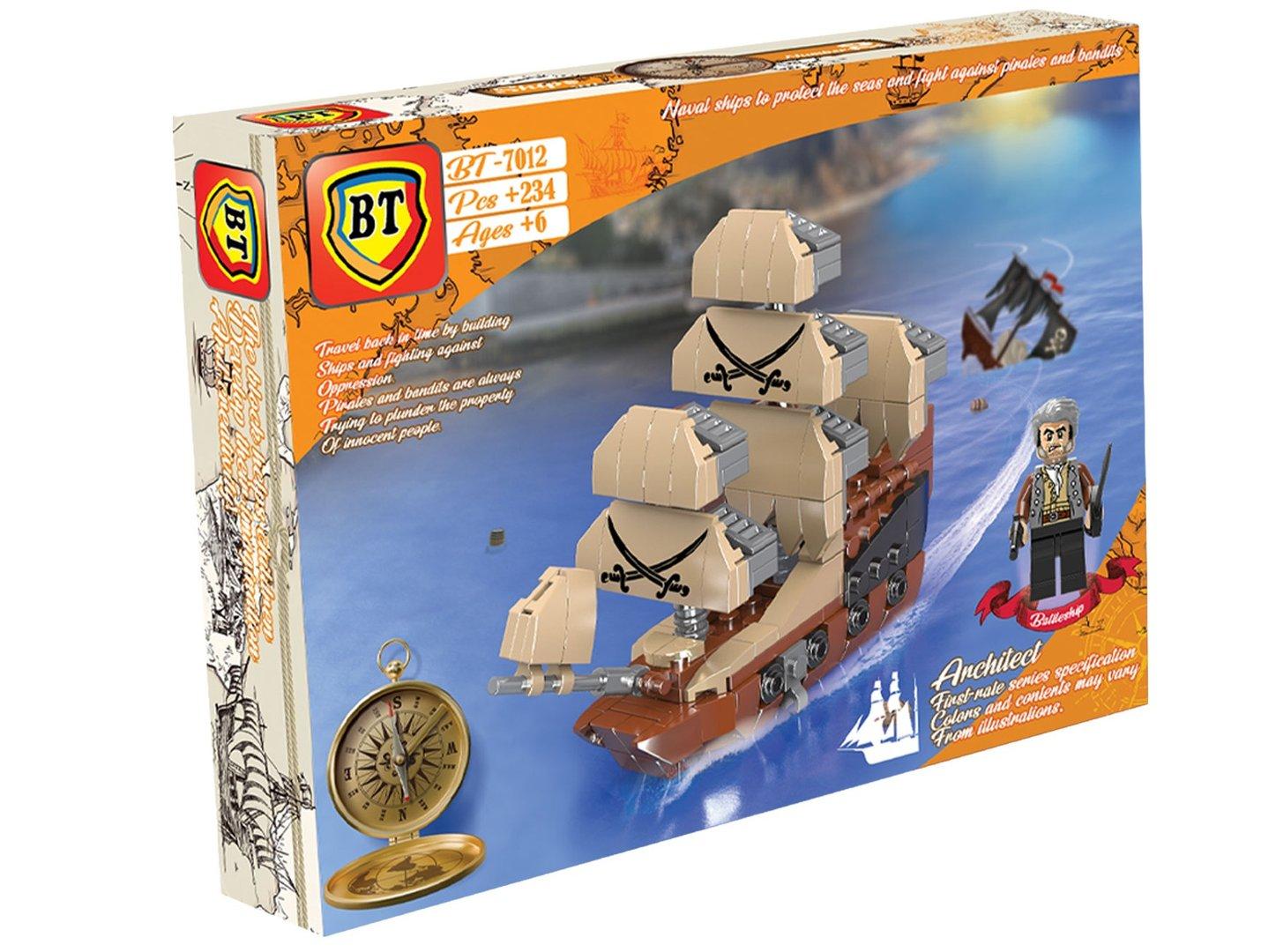 ساختنی کشتی 2 SHIPS 234pcs BT7012
