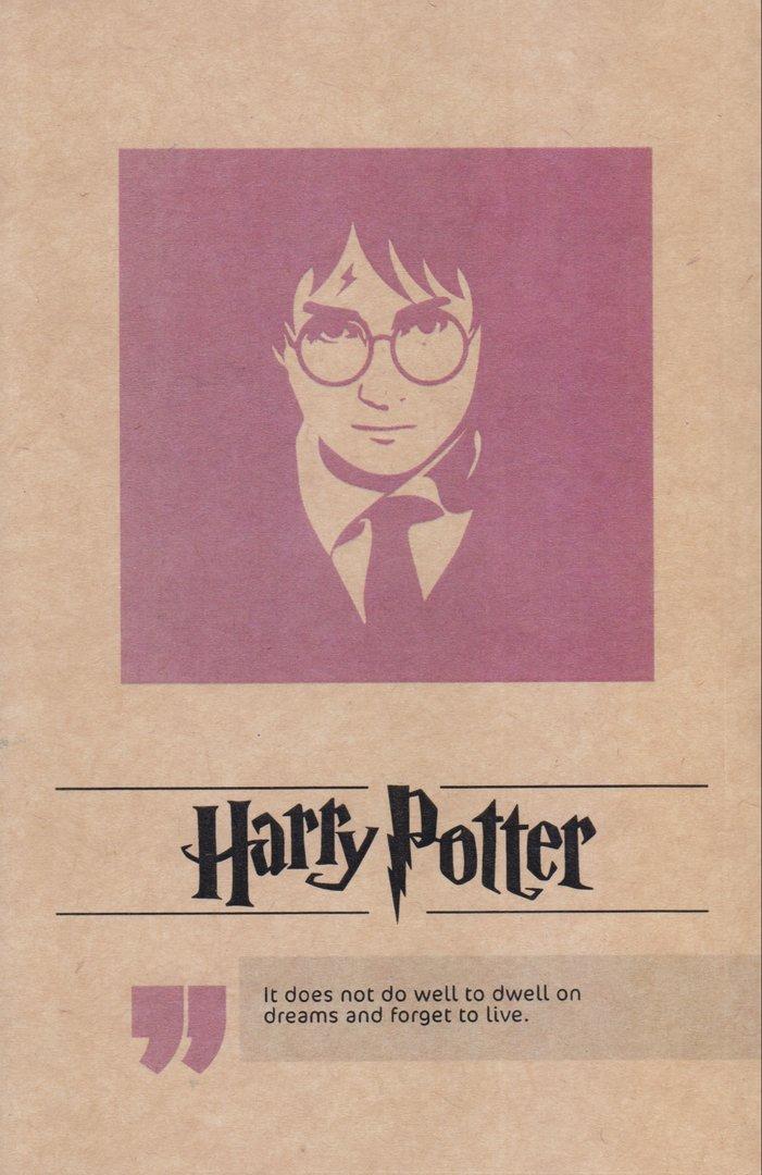 دفتر 80 برگ Harry Potter رقعی شومیز فیلم Dash