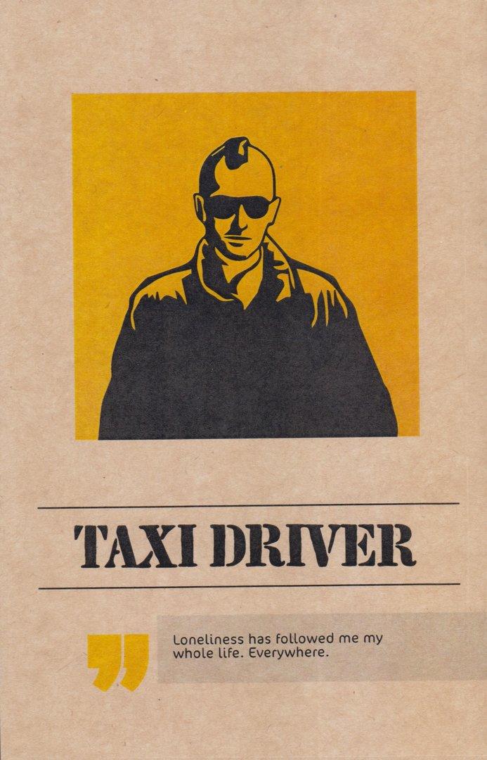 دفتر 80 برگ taxi driver رقعی شومیز فیلم Dash