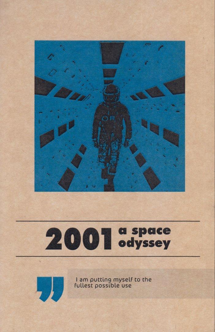 دفتر 80 برگ 2001 a space odyssey رقعی شومیز فیلم Dash