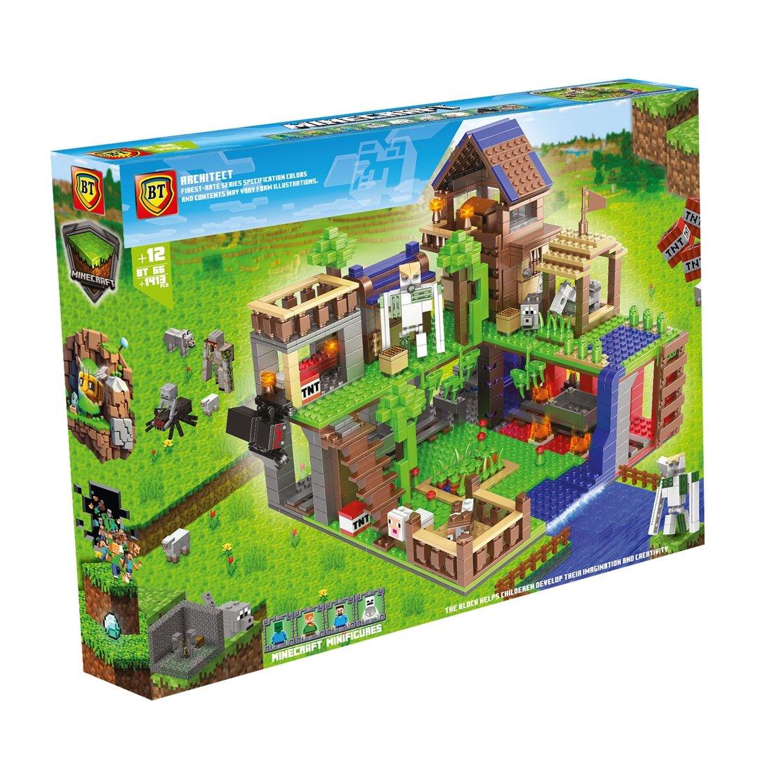 ساختنی ماینکرفت Minecraft 1413pcs BT66