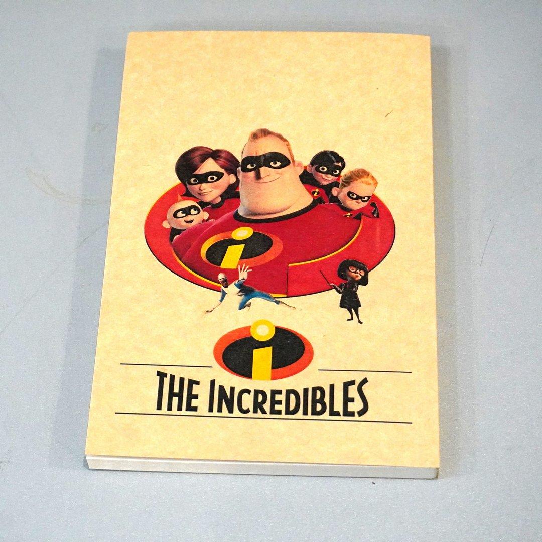 دفتر 80 برگ The Incredibles رقعی شومیز انیمیشن Dash - 0