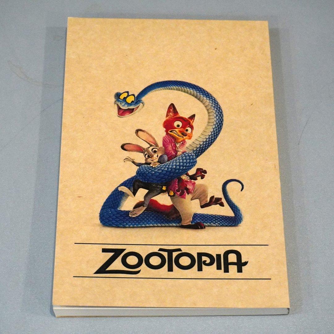 دفتر 80 برگ Zootopia رقعی شومیز انیمیشن Dash