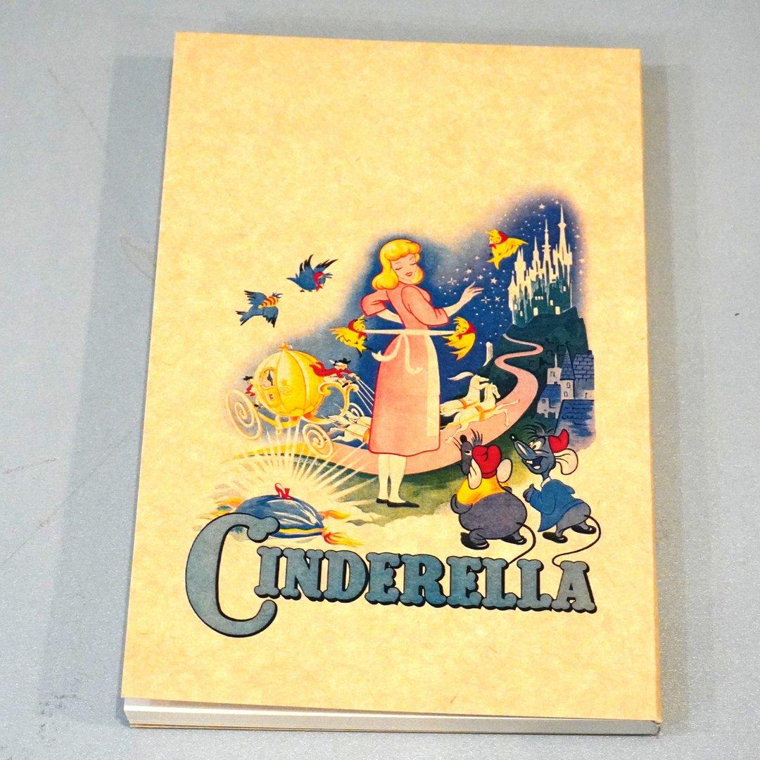 دفتر 80 برگ Cinderella رقعی شومیز انیمیشن Dash