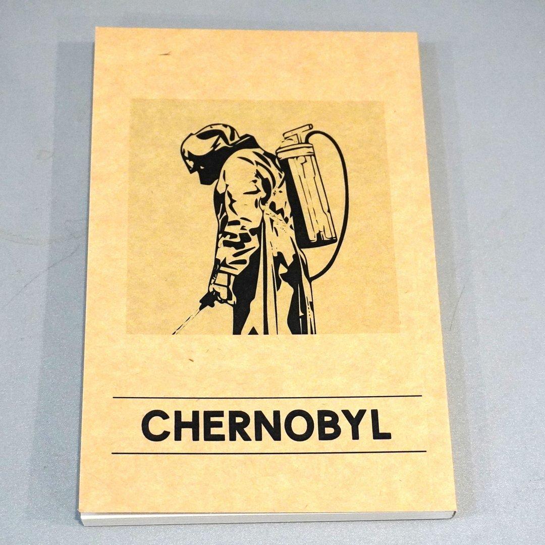 دفتر 80 برگ Chernobyl رقعی شومیز سریال Dash