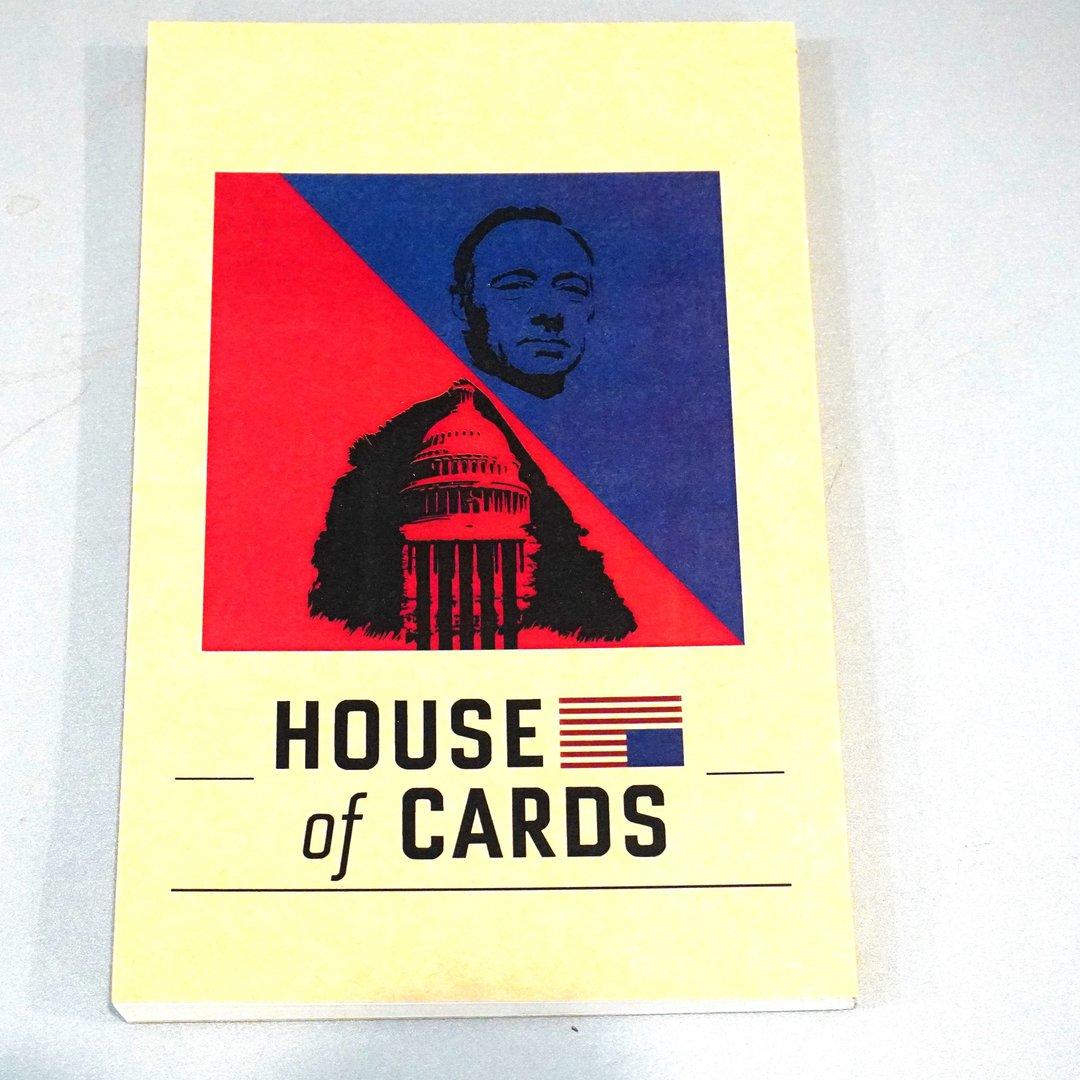 دفتر 80 برگ House Of Cards رقعی شومیز سریال Dash - 0