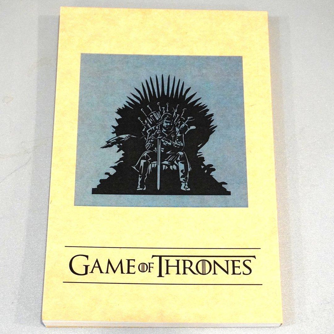 دفتر 80 برگ Game Of Thrones رقعی شومیز سریال Dash - 0