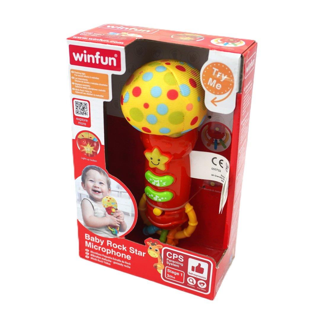 جغجغه میکروفون موزیکال 000722 winfun