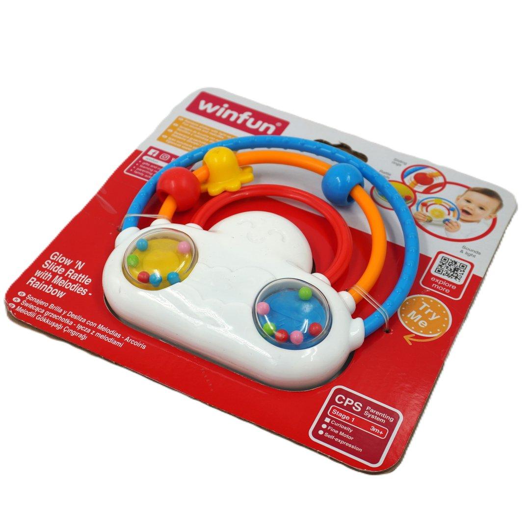 جغجغه رنگین کمان موزیکال 000242 winfun
