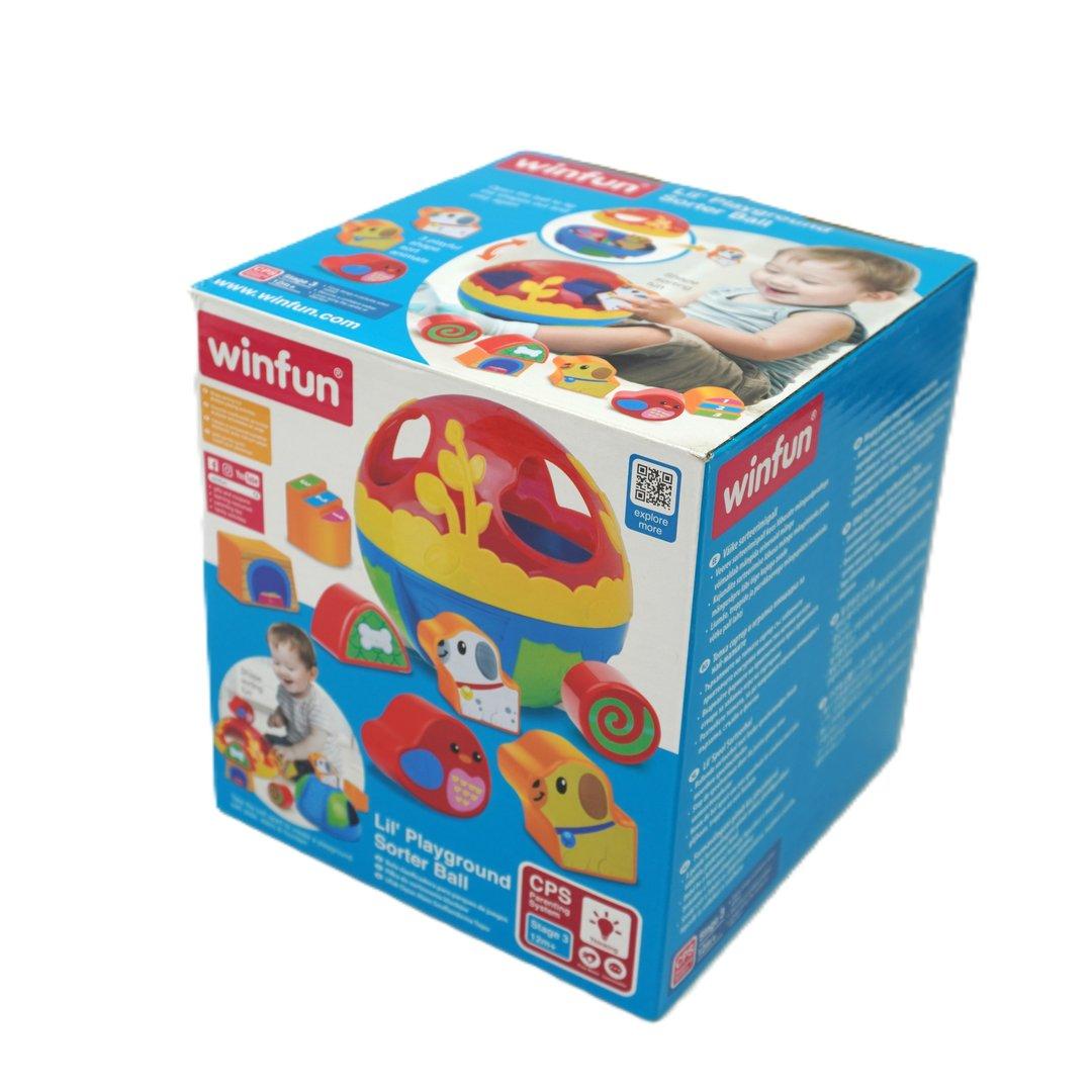 توپ پازلی حیوانات 000785 winfun
