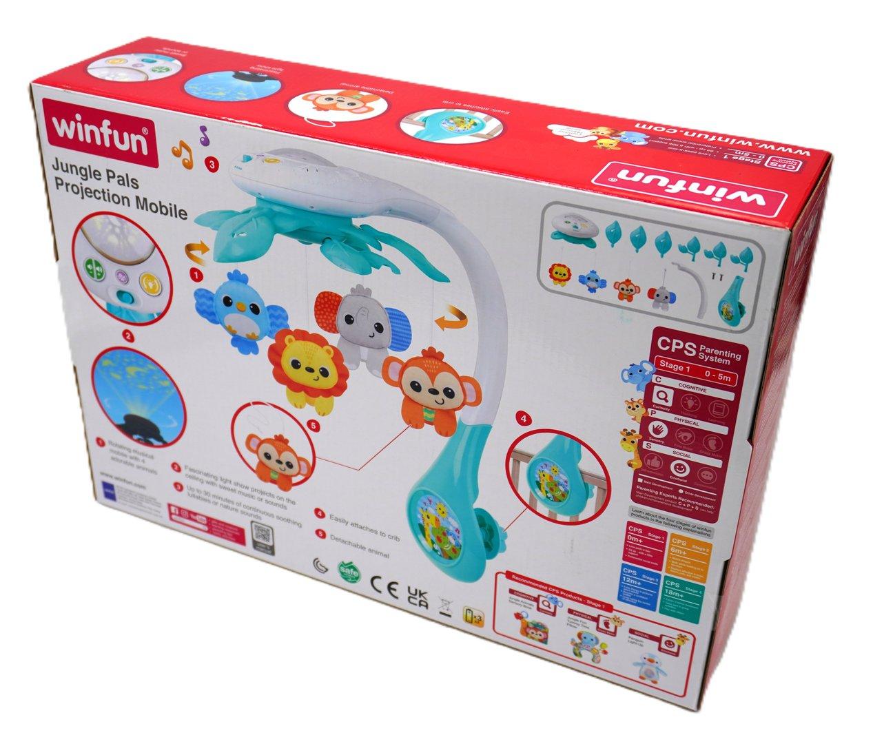 آویز تخت حیوانات جنگل 240101 winfun