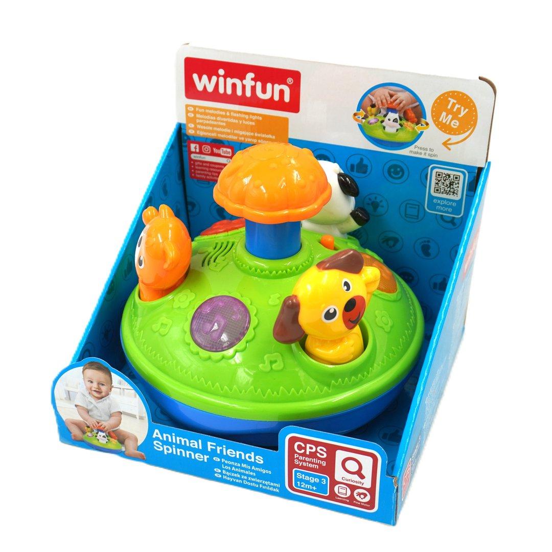 چرخ و فلک حیوانات موزیکال 000736 winfun - 0