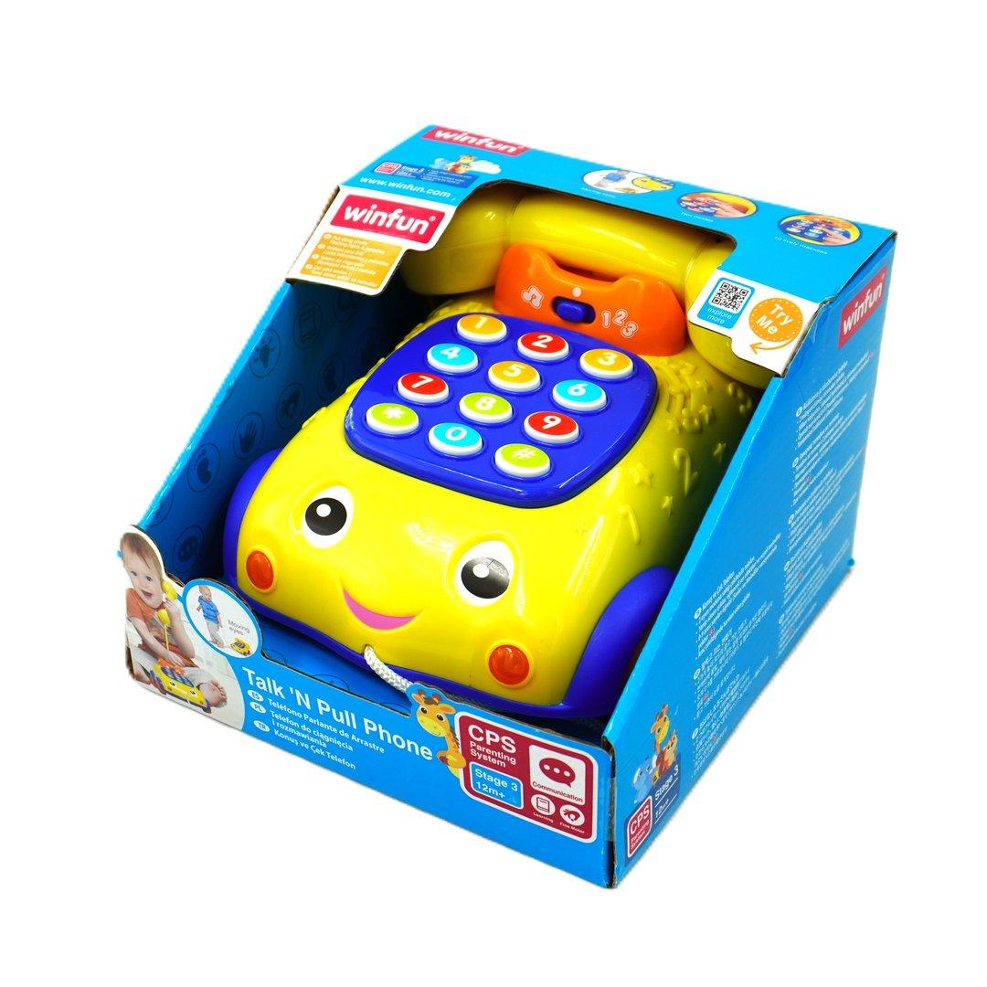 تلفن چرخ‌دار موزیکال 000663 winfun