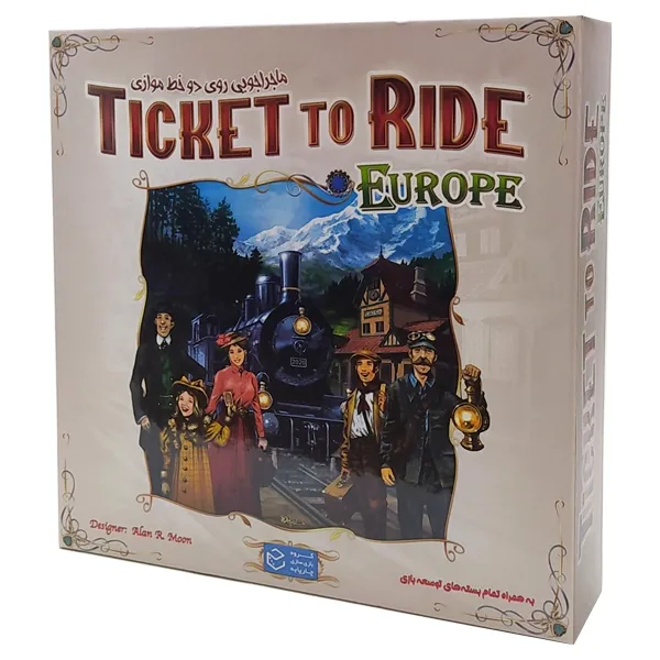 تیکت تو راید Ticket to Ride Europe چارپایه - 0