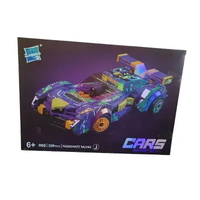 ساختنی ماشین Zuanma Car Building Blocks 309pcs Passionate Racing 096