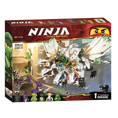 ساختنی نینجا Ninja Thunder Swordsman 11164 989pcs