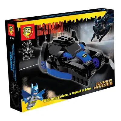 ساختنی ماشین بتمن 2 Batman BT867 170pcs