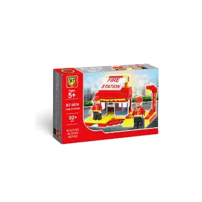 ساختنی آتش‌نشانی 6 Fire Station BT3016 92pcs