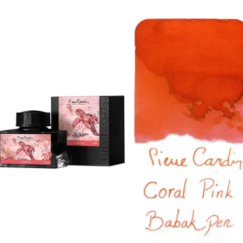 جوهر شیشه‌ای صورتی Pierre Cardin Coral Pink 50ml