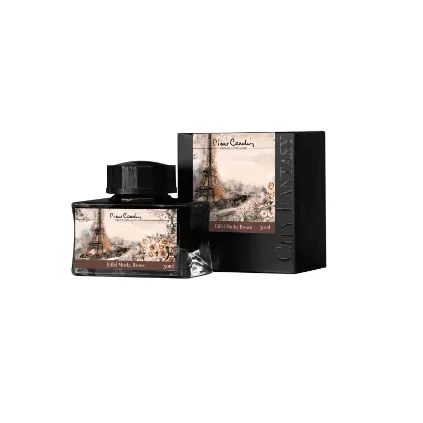 جوهر شیشه‌ای قهوه‌ای Pierre Cardin Eiffel Murky Brown 50ml
