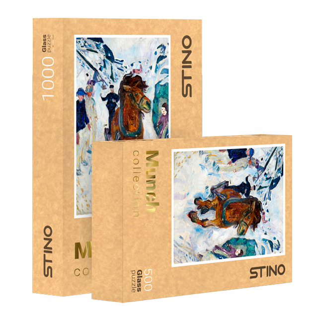 پازل شیشه‌ای مونک STINO 260pcs 14104