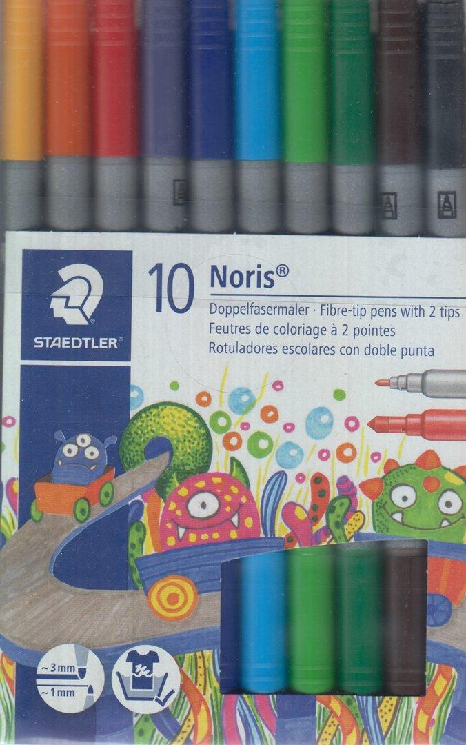 ماژیک 10 رنگ 2 سر STAEDTLER 320NWP10 Noris