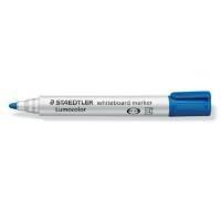 ماژیک وایت‌برد آبی نوک تخت STAEDTLER 351-3 Lumocolor