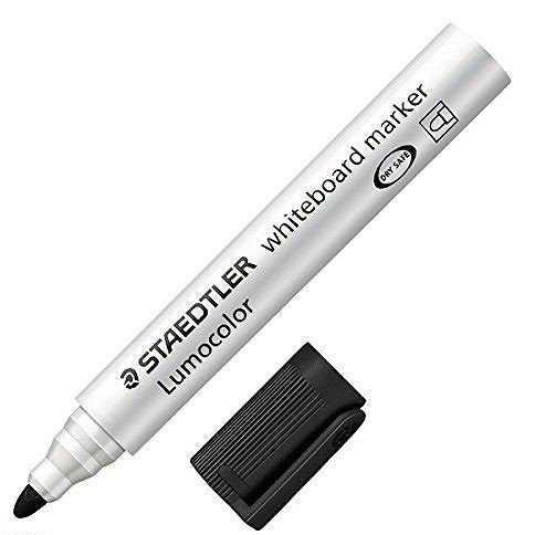 ماژیک وایت‌برد مشکی نوک تخت STAEDTLER 351-9 Lumocolor