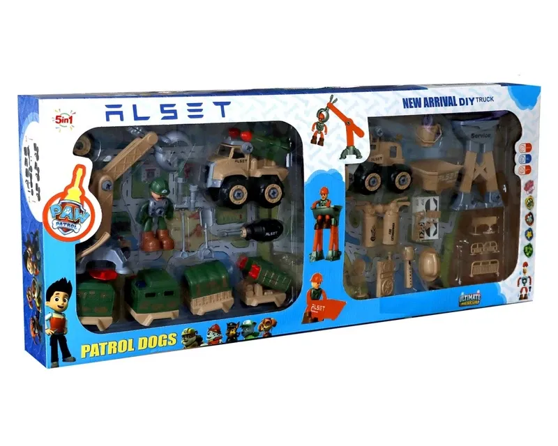 ست ارتشی 2 قلو 1×5 با آدمک Alset K1-74