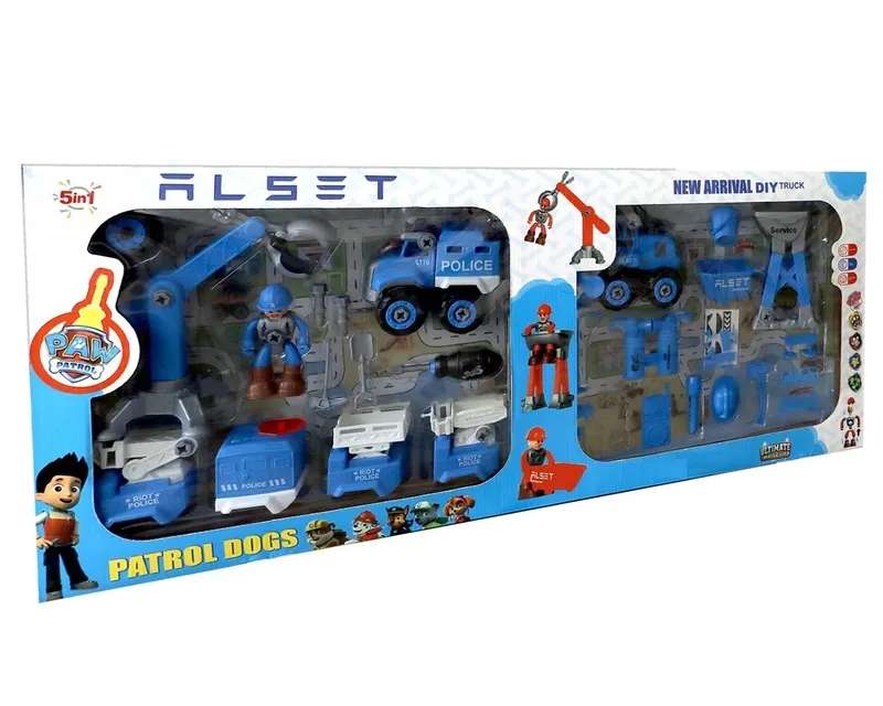 ست پلیس 2 قلو 1×5 با آدمک Alset K1-71