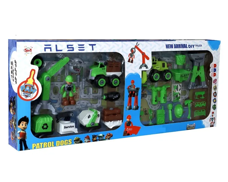 ست شهرداری 2 قلو 1×5 با آدمک Alset K1-72
