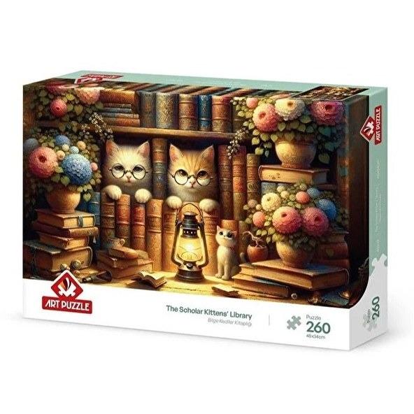 Puzzle The Scholar Kittens Library 40269 260pcs