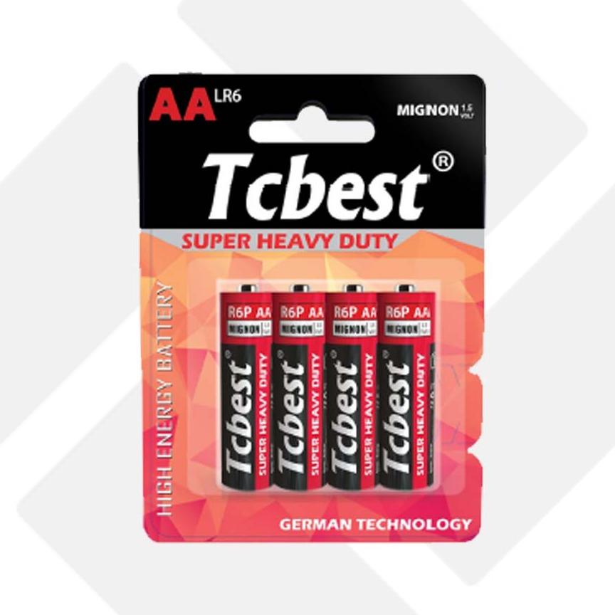 باتری نیم قلمی 4 عددی Tcbest BL-4 Super Heavy Duty
