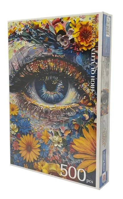 پازل 500pcs چشم و گل King Puzzles