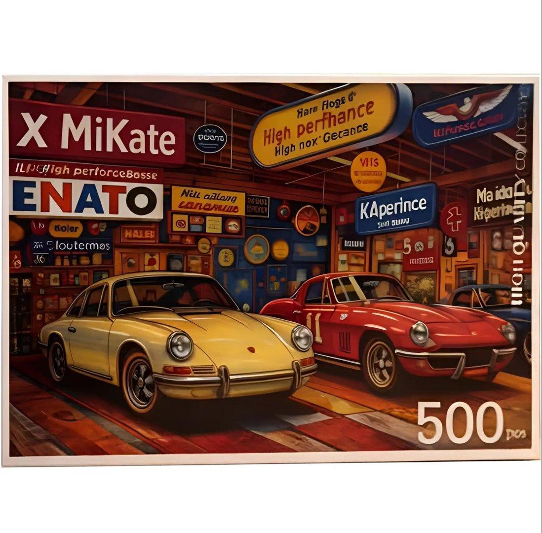 پازل 500pcs گاراژ King Puzzles