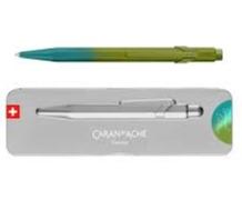 خودکار بدنه سبز آبی گیره سبز CARANDACHE NM0849.587