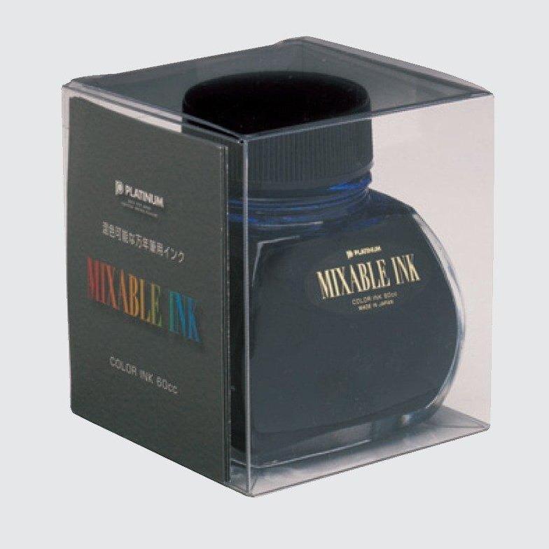 جوهر شیشه‌ای آبی شفق قطبی PLATINUM Mixable INKM-1200 60ml
