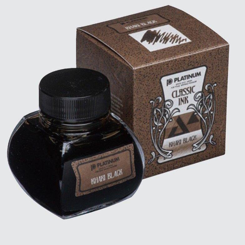 جوهر شیشه‌ای PLATINUM Classic INKK-2000 Khaki Black 60ml