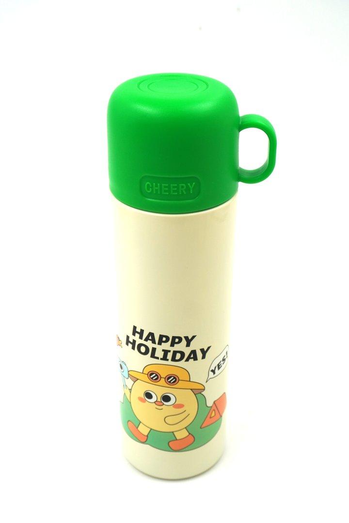فلاسک عروسکی سبز Cheery SL-834 500ml