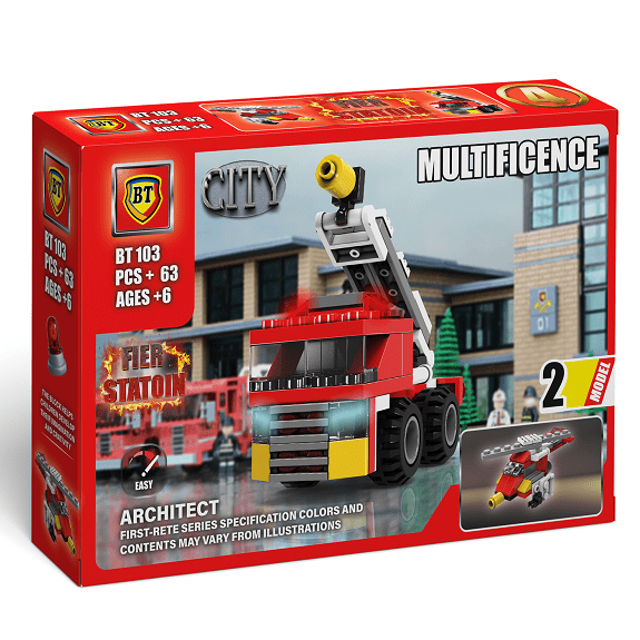 ساختنی City Multificence 63pcs BT103