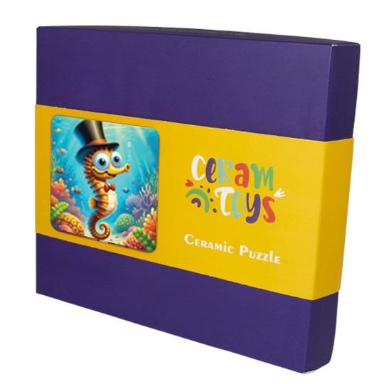 پازل سرامیکی اسب دریایی شعبده‌باز CeramToys Ceramic Puzlle