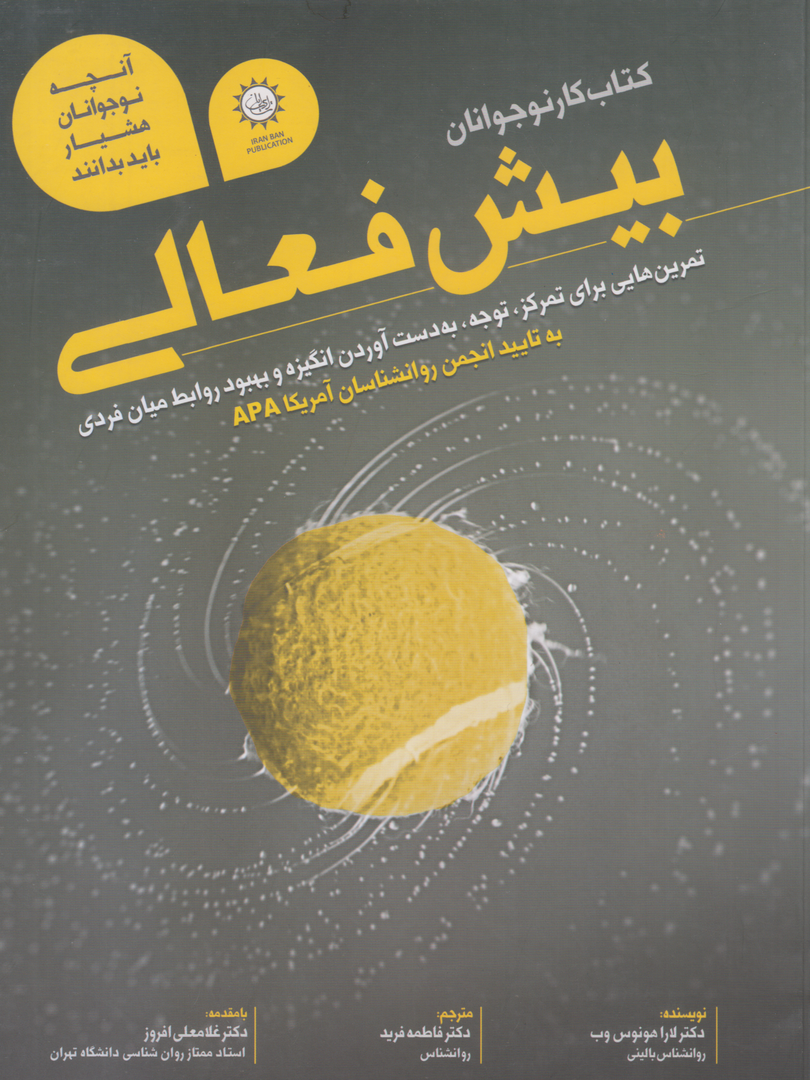 بیش فعالی (کتاب کار نوجوانان) (تمرین‌هایی برای ایجاد تمرکز و توجه)