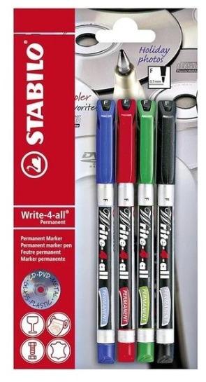 ماژیک 4 رنگ STABILO 17555 Write-4-all F CD