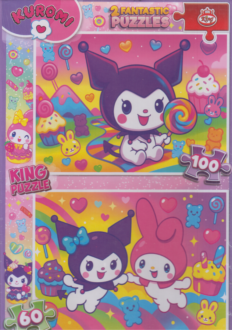 پازل King Kuromi 1 2in1 100pcs 60pcs