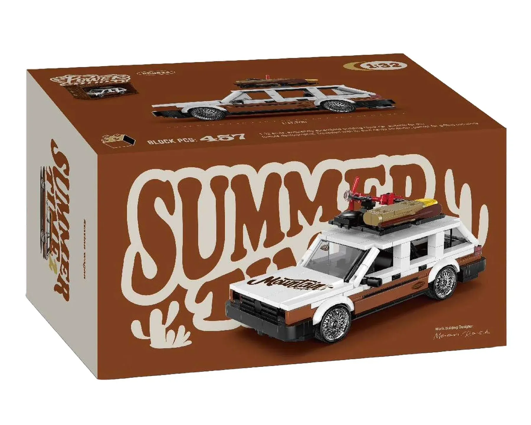 ساختنی ماشین STATION WAGON PB8824 457pcs