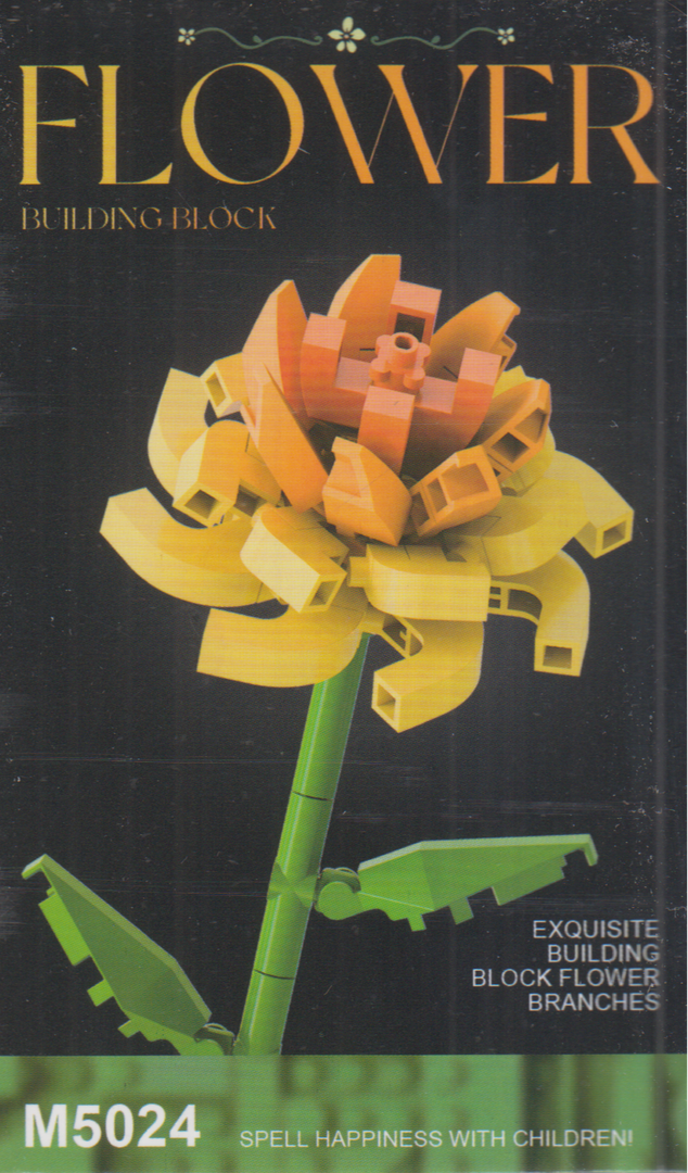 ساختنی گل EXQUISITE Flowers Building Block M5024