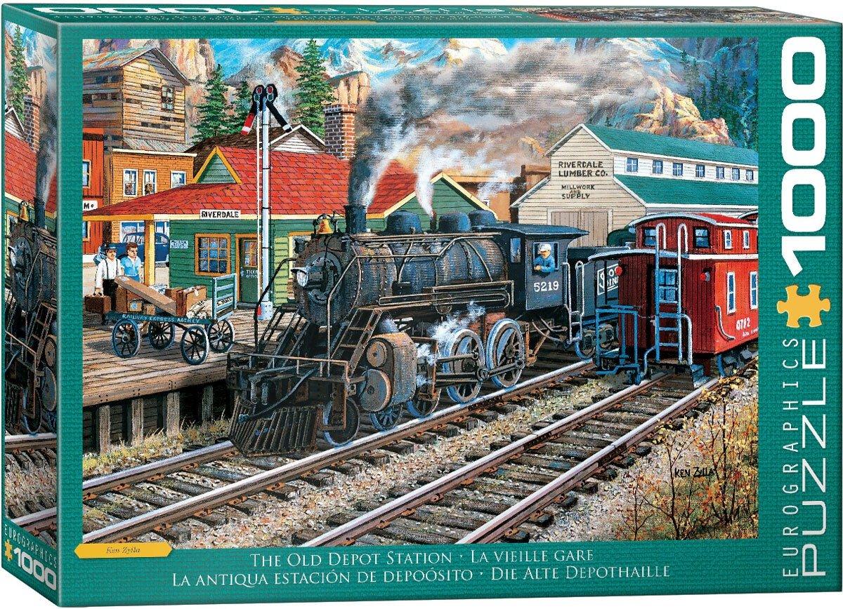 پازل The Old Depot Station 1000pcs 6000-5876